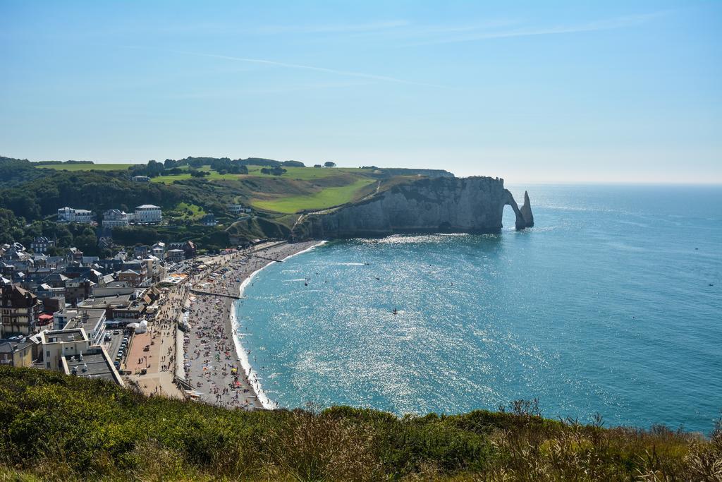La Belle Vue Le Diamant Des Yeux Mer Et Golf Front Mer Étretat Dış mekan fotoğraf
